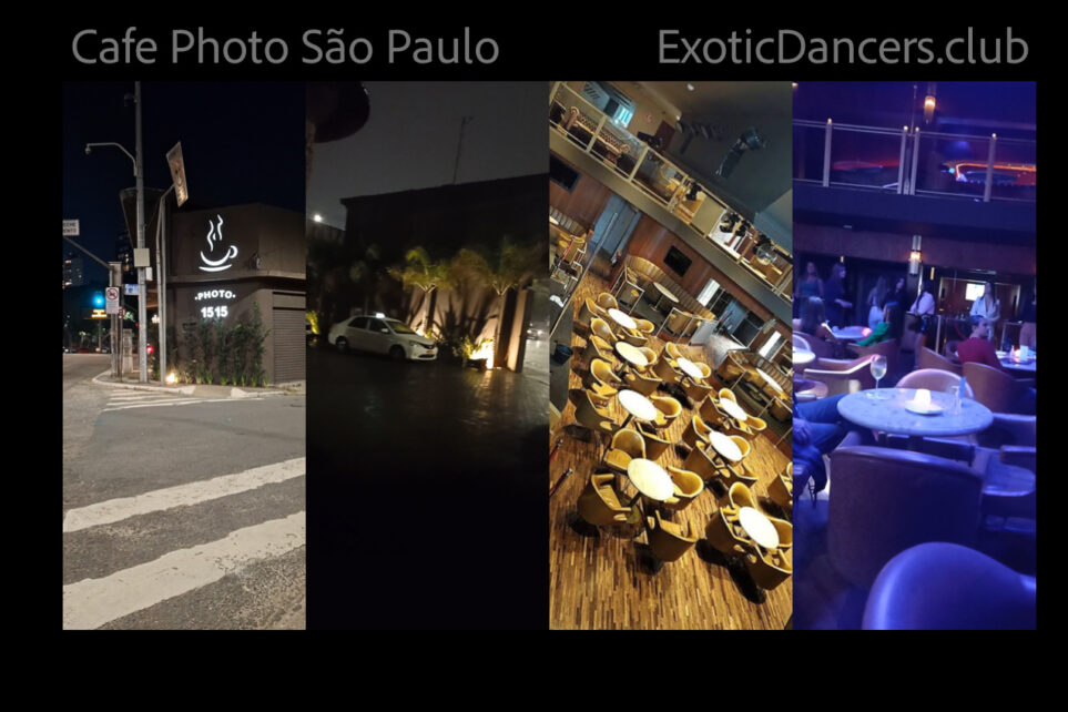 Cafe Photo Sao Paulo inside bar girls